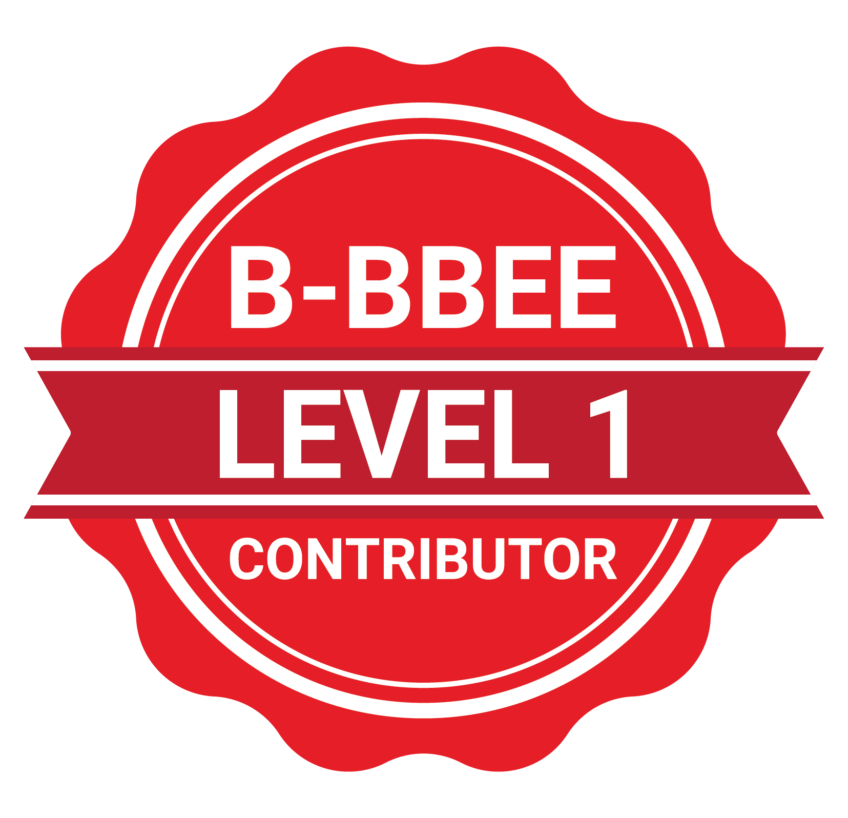 B-BBEE Level 1 Contributor Badge